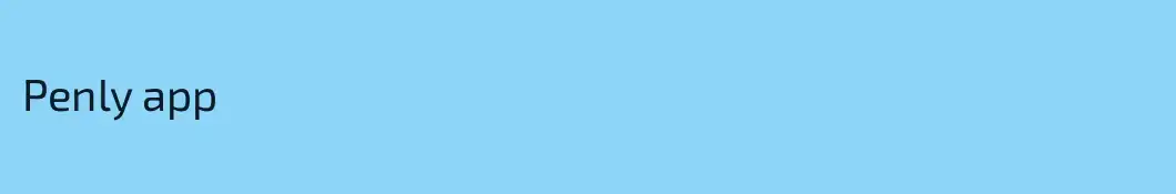 Penly app